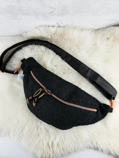 Teddy Boucle Kodiak Schwarz von Swafing
